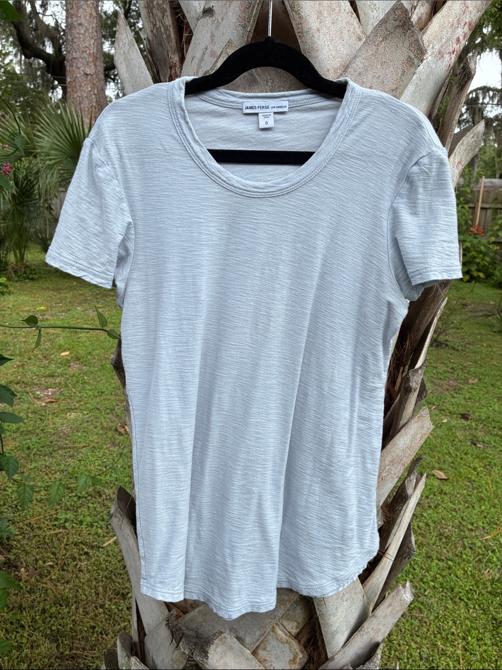 James perse semi sheer t-shirt.